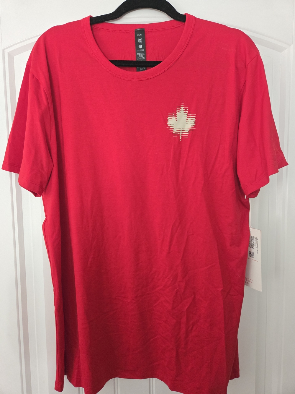 Lululemon Team Canada Fundamental Tee -Crimsom Red